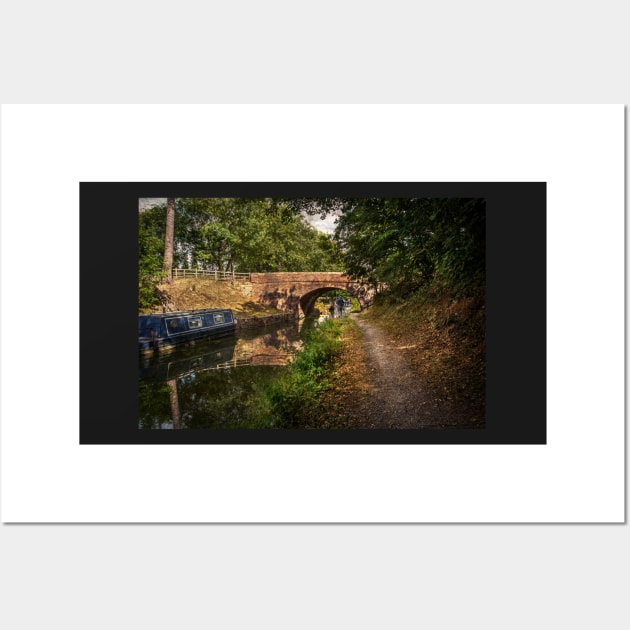 Towpath to Pewsey Bridge England Wall Art by IanWL